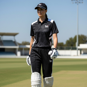 Wholesale Sublimated Cricket Uniform Custom Digital Print Professional Cricket Jersey Pants Set For Sports Team Outfit - Product Image 6