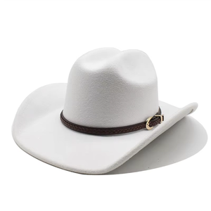 CUSTOM LOGO <b>Winter</b> Wholesale Buy High Quality Unisex Bulk Fedora Felts Cowgirl Cowboy <b>Hat</b> for <b>Men</b> Women - Product Image 1