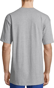 T-shirt Premium à Manches Courbes et Coutures Discrètes pour Homme, Coupe Boxy, Uni, Vierge, Personnalisable par Sérigraphie, Hauts en Tissu Tricoté Couleur Unie - Product Image 2