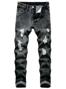 Pantalones Vaqueros de Mezclilla Personalizados de Primera Calidad para Hombre, Corte Ajustado - Product Image 4