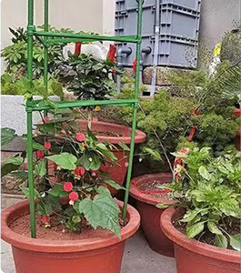 Wholesale Plastic Coated Steel Stakes Plastic Coated Metal Stakes for Plant Climbing - Product Image 2