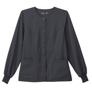 Blouses médicales pour femmes avec détection d'aiguilles, uniformes personnalisés pour le personnel hospitalier, tissu micro-extensible, fabricant Pakistan - Product Image 1