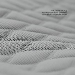 High Quality Diamond Knit <b>Blanket</b> 150x195cm Soft Breathable Heavy Weight <b>Throw</b> <b>Blanket</b> for Home Hotel - Product Image 5