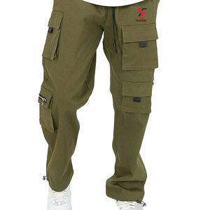 Pantalon multi-usages Solid Trader pour un usage quotidien, matière de haute qualité, design de poches fonctionnelles, look premium, pantalon cargo et pantalon. - Product Image 3
