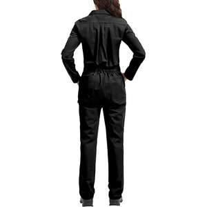 Conjunto de Ropa de Trabajo Unisex, Camisa de Manga Corta y Pantalones de Color Sólido, Viscosa/Poliéster, Transpirable, de Secado Rápido, Ecológico, Estilo Casual de Primavera - Product Image 4