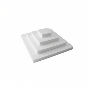 Base Cuadrada de Cuatro Niveles para Tartas de 10, 20, 30 y 40 cm, Suministros para Decoración de Pasteles - Product Image 1