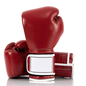 Guantes de Boxeo Profesionales de Alta Calidad para Entrenamiento, Guantes de Cuero con Logotipo Personalizado en Tallas 12oz y 16oz con el Mejor Servicio OEM - Product Image 6