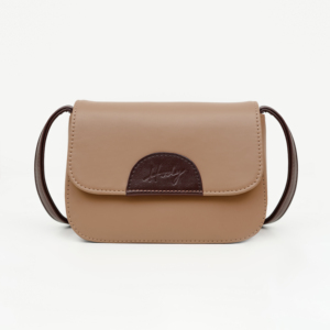 Luxury Fashion Authentic Satin Lined Premium Synthetic Leather Mona <b>Shoulder</b> Bag with Unique Braided <b>Strap</b> Detail Zipper Closure - Product Image 1