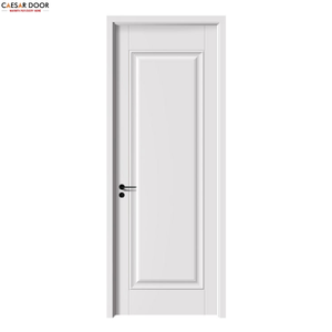 Porte intérieure contemporaine en bois résistante à l'humidité, film PVC, âme en MDF, isolation thermique, garantie 1 an pour entrée d'hôtel - Product Image 2