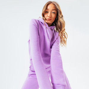 Hoodie court personnalisé pour femme – Sweat à capuche décontracté et oversize pour femme - Product Image 6