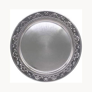 Luxury Metal Charger <b>Plate</b> Stylish New Design Customized New Arrival Decorative Table Charger <b>Plate</b> For Fine Dining - Product Image 6
