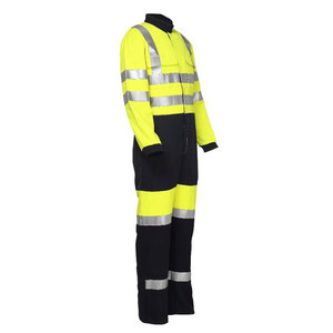 Overol de Seguridad de Algodón para Hombre, Resistente al Agua y al Viento, Ignífugo, de Alta Visibilidad, el Más Vendido - Product Image 4