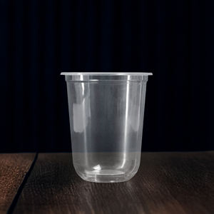 Vasos de plástico transparentes de pared simple de 95 mm de PP/PET, muy vendidos, para bebidas frías, café helado, batidos - Product Image 1