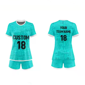 Conjunto de sublimación completo transpirable, uniforme de fútbol, impresión Digital, diseño personalizado, camiseta de fútbol United para mujer, Kit de ropa deportiva para mujer - Product Image 1
