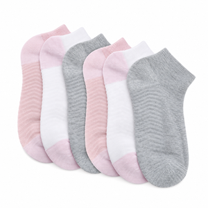 <b>Womens</b> Low Cut <b>Ankle</b> <b>Socks</b> Knitted Polyester Custom Colors Digital Print Private Label Wholesale - Product Image 4