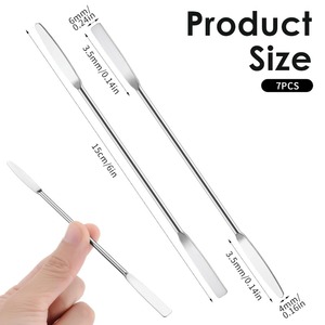 High Precision Cosmetic Spatula for Mixing Single-Ended <b>Makeup</b> <b>Tool</b> Spatulas Foundation Mixing <b>Tool</b> for Beauty and Personal Use - Product Image 2