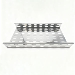 Bandeja de Cables de Acero Sólido Tipo Pasante para Construcción, Venta Caliente de Fábrica, Ancho 50mm-100mm, Capacidad para 60 Piezas - Product Image 5