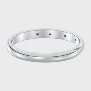Bagues de fiançailles REYES en or blanc 14 carats de haute qualité avec moissanite certifiée GRA, prix de gros, cadeau de mariage, bijoux fins - Product Image 4