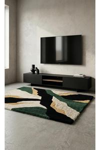 Export Quality Hand Tufted Wool Rug Premium Finish Geometric Pattern Thick Pile for Luxury Interiors Villas Wholesale Price - Product Image 3