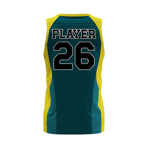 Camiseta de Baloncesto Personalizada con Cuello en V y Gráficos Impresos Duraderos para Equipos Amateurs y Profesionales - Product Image 5