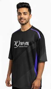 Camiseta Extra Grande de Poliéster/Algodón Sublimado para Hombre, Moda Urbana, Corte Regular Informal, Secado Rápido, Transpirable - Product Image 4