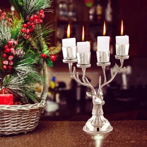 Premium Handmade Round Metal <b>Candlestick</b> <b>Holder</b> Living Room Interior Stylish Decor Luxury Artistic Christmas Home Decoration - Product Image 1