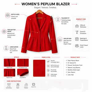 Ropa Masónica Herencia Griega: Abrigo Elegante Bordado 100% Algodón para Mujer, Ideal para Oficina, Hermandades y Fraternidades Delta - Product Image 5