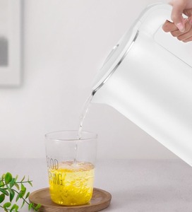 Bouilloire Électrique Rose en Acier Inoxydable, Chauffe-Eau Portable Sans Fil à Pompe à Chaleur 1,7 L, Base Rotative à 360 Degrés pour Maison et Hôtel - Product Image 2
