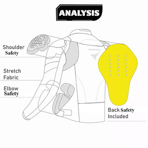 Service OEM, Combinaisons de Moto en Cuir, Imperméables, Respirantes, Coupe-Vent, Homologuées CE, Unisexe, Toutes Saisons - Product Image 6