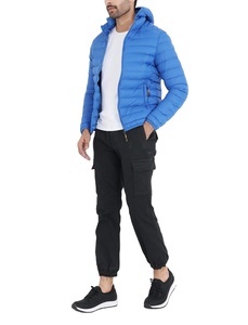Custom <b>Men</b> Plus Size Casual Bomber Street Wear Puffer Jacket Waterproof Windproof Breathable Reversible Hood Spring Zipper 2026 - Product Image 5