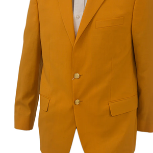Nouvelle veste de blazer réversible unie pour homme, col en V, personnalisable, respirante, écologique, anti-plis, en coton, pour affaires, vente en gros - Product Image 3