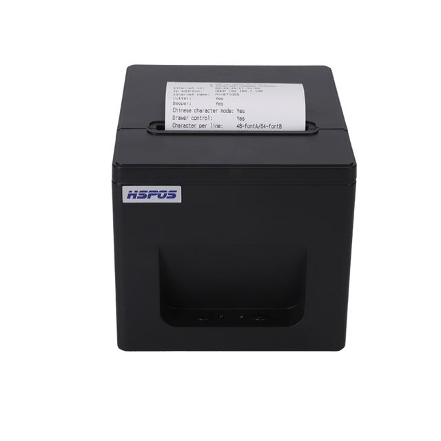 HSPOS KL80 High-speed Printer Prints Fast 250mm/s Kitchen Thermal Printer for 80mm Thermal Paper with USB+LAN Interface