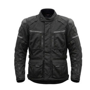 Chaqueta de Cordura para Motociclismo de Aventura, Resistente al Viento e Impermeable, con Paneles Reflectantes y Múltiples Bolsillos - Product Image 1