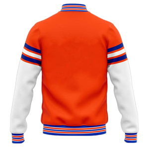 Fully Custom Winter Breathable <b>Patchwork</b> Black Silk/Cotton Varsity <b>Jackets</b> for Mens Custom Embroidery Baseball Varsity <b>Jackets</b> - Product Image 6