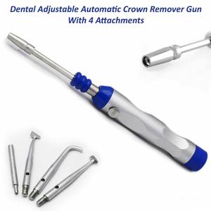 Juego de Pistola Manual para Remover Coronas Dentales, Herramientas Quirúrgicas de Cuidado Bucal, Instrumentos Dentales Restauradores, Reutilizables, de Acero Inoxidable - Product Image 4