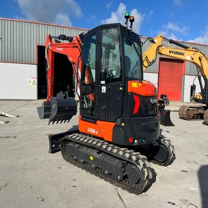 Excavadora Hidráulica Usada Kubota Compacta y Flexible con Cabina Climatizada para Casa y Granja - Product Image 5