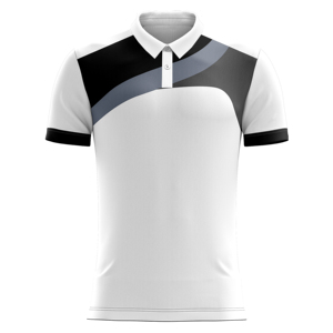 Polo à manches courtes pour hommes en gros, polos personnalisés imprimés, polos numériques par sublimation pour hommes, t-shirts polo Gulf - Product Image 6