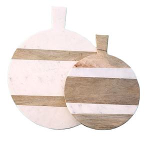 Dessous de verre en bois bricolage pour enfants Dessous de verre éducatifs en marbreSTYLISH pour pendaison de crémaillère américaine pour une utilisation élégante tasses et porte-boissons - Product Image 1