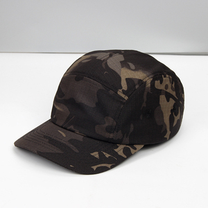 Gorras Trucker de 5 Paneles de Color Sólido, Gorra de Béisbol Ligera Sin Estructura, Amarillo Mostaza, Gorras Trucker Lisas con Visera Plana Personalizables - Product Image 3
