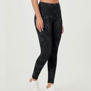 Leggings de Yoga para Mujer, Diseño Personalizado, Alta Calidad, Sólidos, Elásticos en Cuatro Direcciones, Transpirables, Cintura Elástica, Ropa Deportiva para Gimnasio, Venta al Por Mayor - Product Image 3