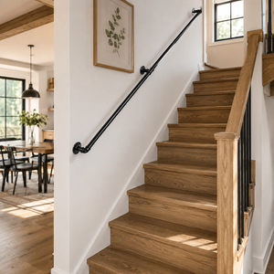 Heavy Duty Stainless Steel Industrial Porch Pipe Stair Handrail 11FT with 440LBS Load Capacity for Home Commercial Use OEM Brand - Product Image 3