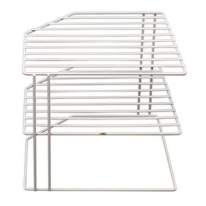 Étagère de rangement hexagonale à 3 niveaux pour vaisselle de cuisine, type moderne, empilable, non pliable - Product Image 6