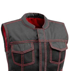 Chaleco de Cuero Premium para Hombre, Prenda Exterior de Invierno, Servicio OEM, Chaleco Utilitario, Moda Urbana, Transpirable - Product Image 2