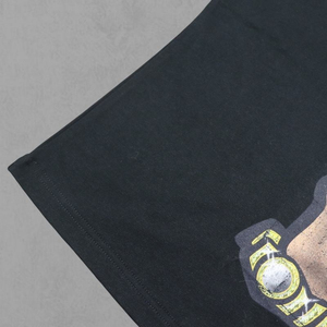 T-shirt pour homme surdimensionné avec impression DTG, coton lourd de haute qualité, impression directe sur vêtement, coupe ample, col rond, manches courtes, décontracté - Product Image 4