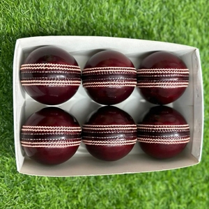 Pelota de críquet profesional PowerPlay Cricket Hardball de cuero con costura de larga duración para entrenamiento y partidos de club. - Product Image 6