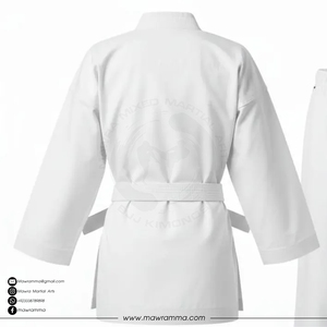 ชุดยูโด BJJ รุ่นใหม่ ผ้าเพิร์ลวีฟ 100% ผ้าฝ้าย ปักโลโก้ได้ตามต้องการ ชุดกิโมโนสำหรับการแข่งขันระดับมืออาชีพ ได้รับการรับรองจาก IBJJF เหมาะสำหรับการฝึกซ้อมและการแข่งขัน - Product Image 6