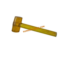 Marteau à sertir les bijoux SUNTOOLS/STIPL à poignée en T, 6 pièces, embouts interchangeables, modèle 426N, tête de marteau en caoutchouc 50MM pour la création de bijoux DIY - Product Image 2