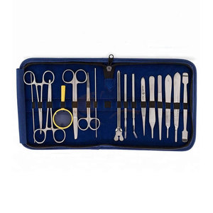 Kit de pratique de suture chirurgicale manuel en acier inoxydable de haute qualité certifié MOL pour étudiants, ensemble d'enseignement des premiers secours, durable et de qualité chirurgicale - Product Image 1