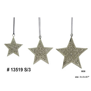 2024, superventas, estrella de mármol colgante, adorno decorativo de Navidad para el hogar, forma de corazón, adorno colgante de corazón de mármol para Navidad - Product Image 3