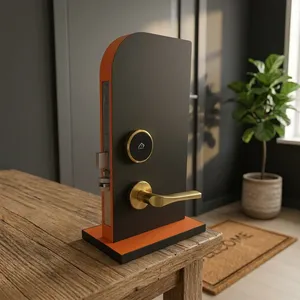 Cerradura Inteligente RFID para Puerta de Hotel de Acero Inoxidable TESX Industries con Acabado Dorado, Sistema de Control de Acceso con Tarjeta Electrónica - Product Image 5